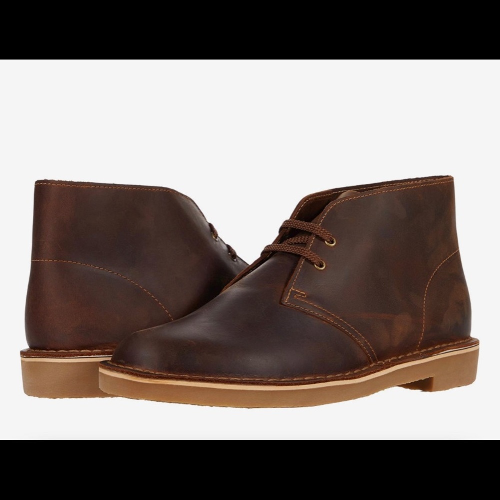 Clarks Beeswax Boots. These are great quality mens leather boots, barely worn.